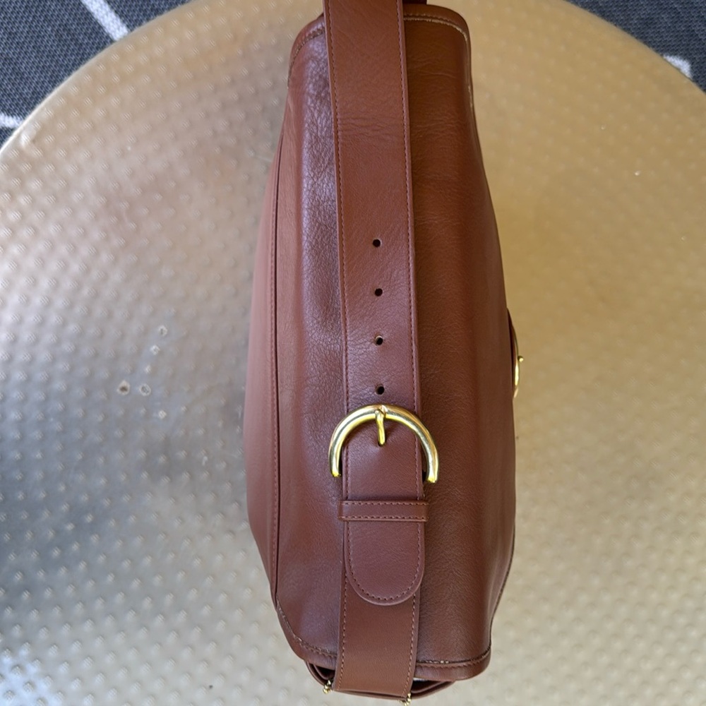 Vintage Coach #4164 Bedford Flap Messenger Bag - Picture 6 of 11